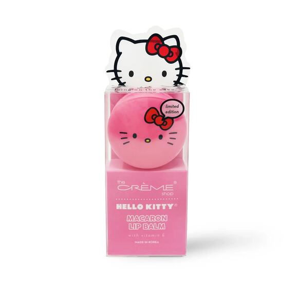 The Creme Shop x Sanrio Hello Kitty Macaron Lip Balm Icing On The Cake LE - Picture 5 of 7